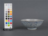 青花囍字紋碗藏品圖，第7張