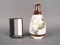 彩繪松鶴紋酒瓶藏品圖，第1張