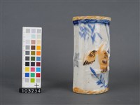 彩繪竹枝花鳥圖箸籠藏品圖，第5張