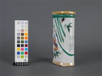 彩繪竹枝花鳥圖箸籠藏品圖，第3張