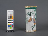 彩繪竹枝花鳥圖箸籠藏品圖，第5張