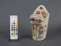 彩繪花卉圖箸籠藏品圖，第2張