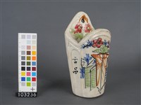 彩繪花卉圖箸籠藏品圖，第3張