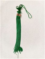 綠中國結腰飾藏品圖，第1張