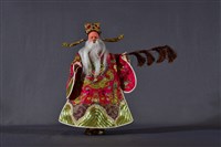 布袋戲偶（村公）藏品圖，第1張