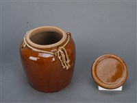 赤釉四耳罐藏品圖，第3張