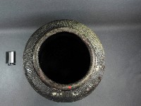 褐釉線紋甕藏品圖，第2張