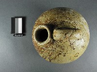 茶釉尿壺藏品圖，第2張