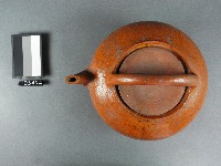 赤釉茶壺藏品圖，第2張