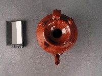 赤釉五耳茶油壺藏品圖，第2張