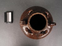 褐釉四耳茶壺藏品圖，第2張