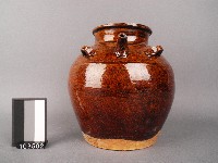 赤釉五耳茶壺藏品圖，第1張