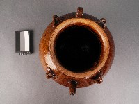 赤釉五耳茶壺藏品圖，第2張