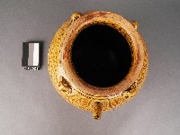 黃釉五耳茶壺藏品圖，第2張