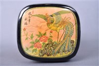 賽璐璐黑紅雙色枕頭藏品圖，第5張