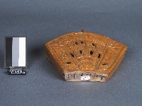 黃釉福祿壽三星箸籠藏品圖，第2張