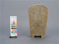 黃釉人物紋箸籠藏品圖，第3張