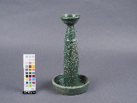 綠釉油燈藏品圖，第2張