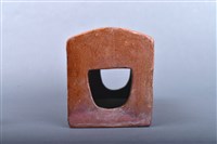 褐釉陶枕頭藏品圖，第6張