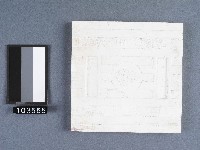 藍綠白三色花卉紋磁磚藏品圖，第2張