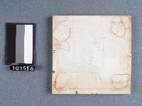 綠釉薔薇紋磁磚藏品圖，第2張