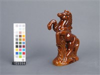 赤釉磁馬藏品圖，第3張