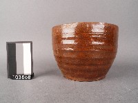 褐釉陶盆藏品圖，第1張