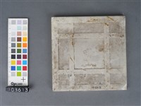 噴釉花鳥紋磁磚藏品圖，第2張