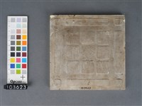 紅綠彩花卉紋磁磚藏品圖，第2張