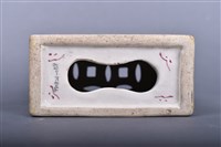 彩繪花蝶鳥紋枕藏品圖，第8張