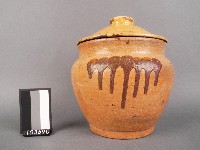 黃釉豬油罐藏品圖，第1張