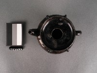 褐釉五耳髮油壺藏品圖，第2張