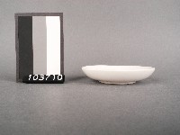 黑紅彩蝦紋碟藏品圖，第2張