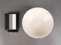 藍綠彩線紋碗藏品圖，第2張