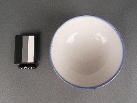 綠彩葉紋碗藏品圖，第2張