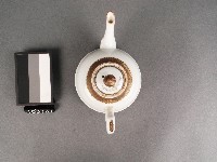 金彩印花鬼頭茶壺藏品圖，第2張