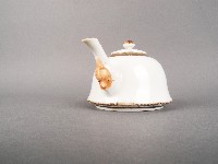 金彩印花鬼頭茶壺藏品圖，第4張