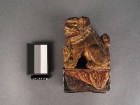 木雕獅(雌獅)藏品圖，第1張
