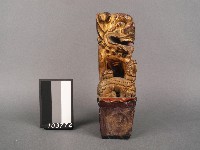 木雕獅(雌獅)藏品圖，第2張