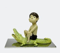 黃色的鱷魚藏品圖，第1張