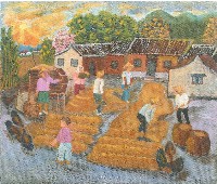 曬穀藏品圖，第1張