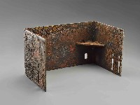 早期工作椅(鐵製)藏品圖，第2張