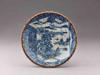 青花瓷盤藏品圖，第1張