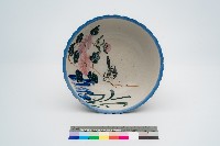 鶯歌手繪花鳥碗公藏品圖，第1張