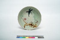 北投手繪花鳥碗公藏品圖，第1張