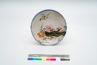 鶯歌手繪花鳥盤藏品圖，第1張