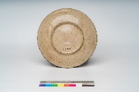 鶯歌手繪蝴蝶花卉盤藏品圖，第2張