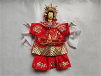 布袋戲偶(齊眉旦)藏品圖，第2張