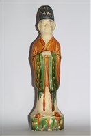 仿唐三彩文官俑藏品圖，第1張