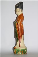 仿唐三彩文官俑藏品圖，第2張